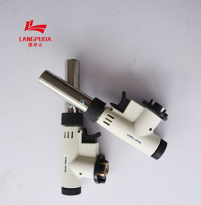 手動Ignition 20cm Torch Lighter Cooking、Zinc Alloy Kollea Butane Torch