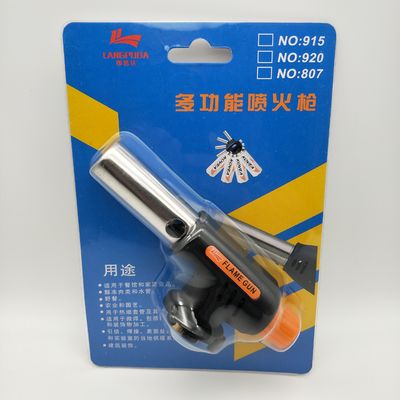 携帯用金属キャンプBBQ 14cmのブタンの暖房のトーチ
